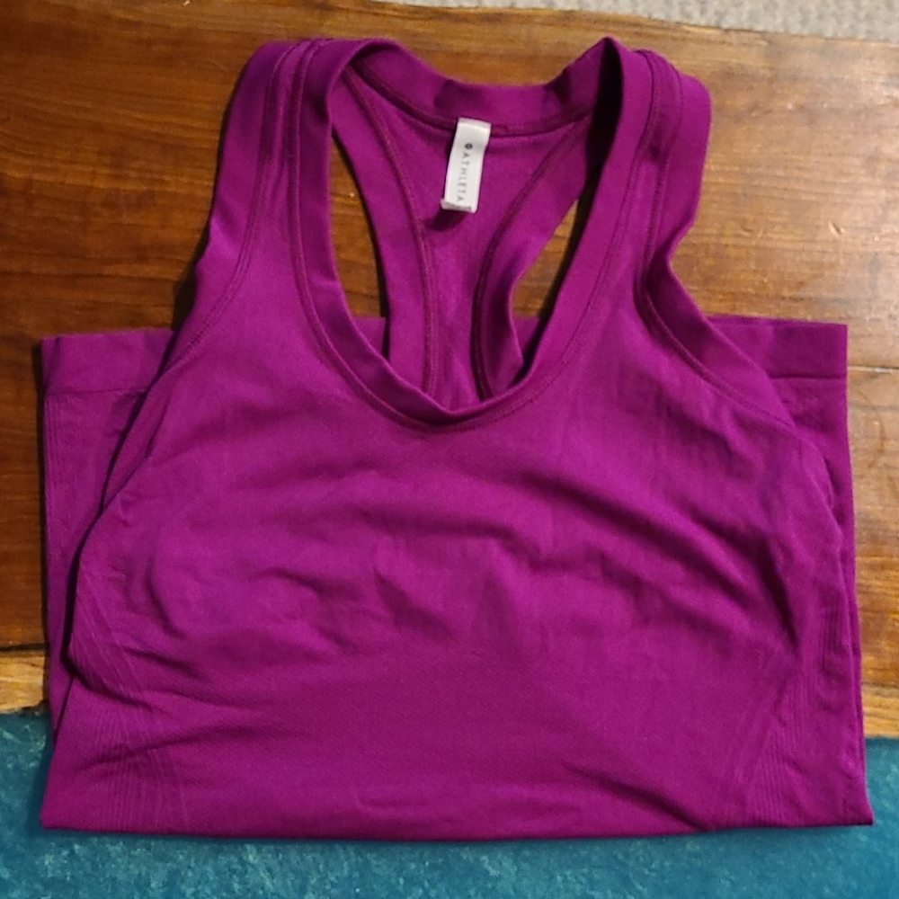 Athleta racer back tops